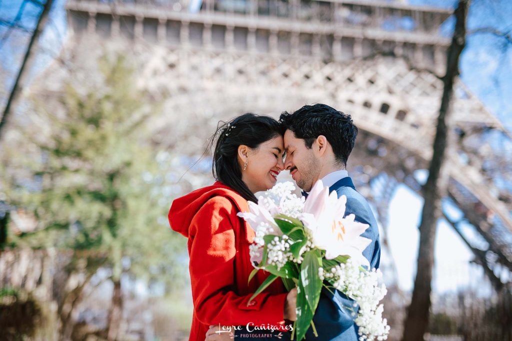 wedding photoshoot in PARIS
