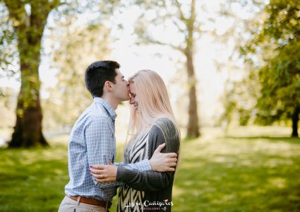 proposal in the italian gardens in london!