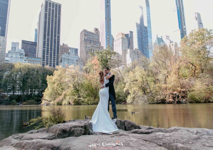gapstow bridge wedding photography in central park