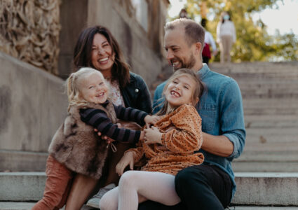 family photoshoot in central park