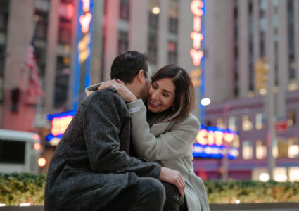 christmas photos rockefeller center, nyc