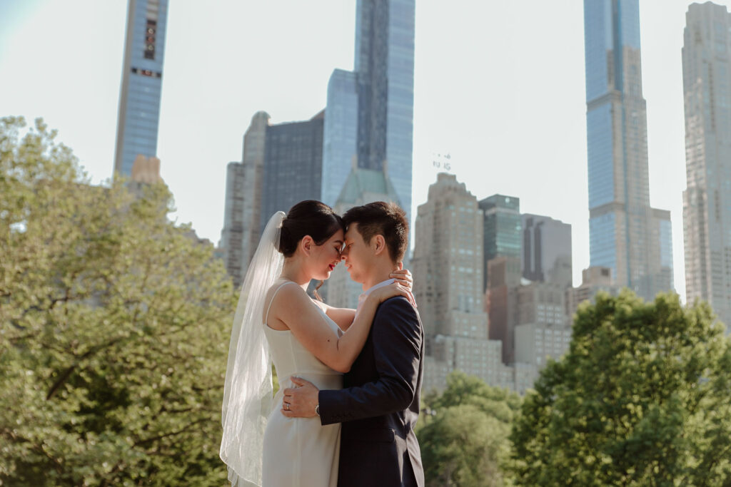 central park weddings with a professional photographer