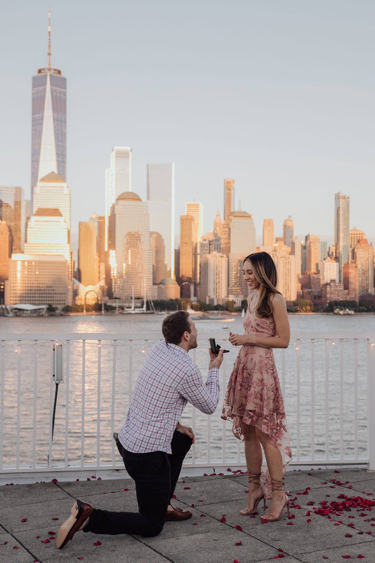 surprise proposal photoshoot in new york