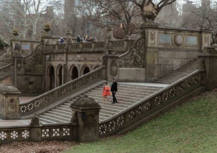 elopement photoshoot in central park, new york