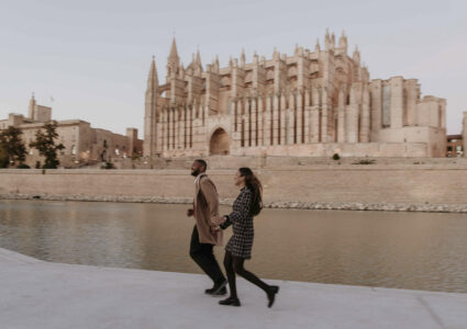 engagement photoshoot in Palma de Mallorca, Spain