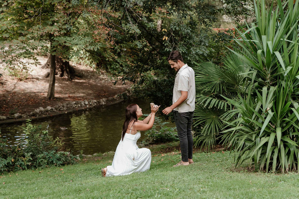 proposal photography in central park