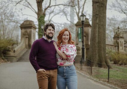 marriage surprise proposal in central park, new york