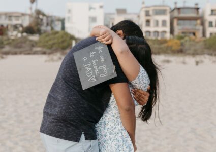 pregnancy announcement photography