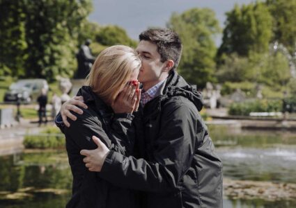 NYC surprise engagement photography