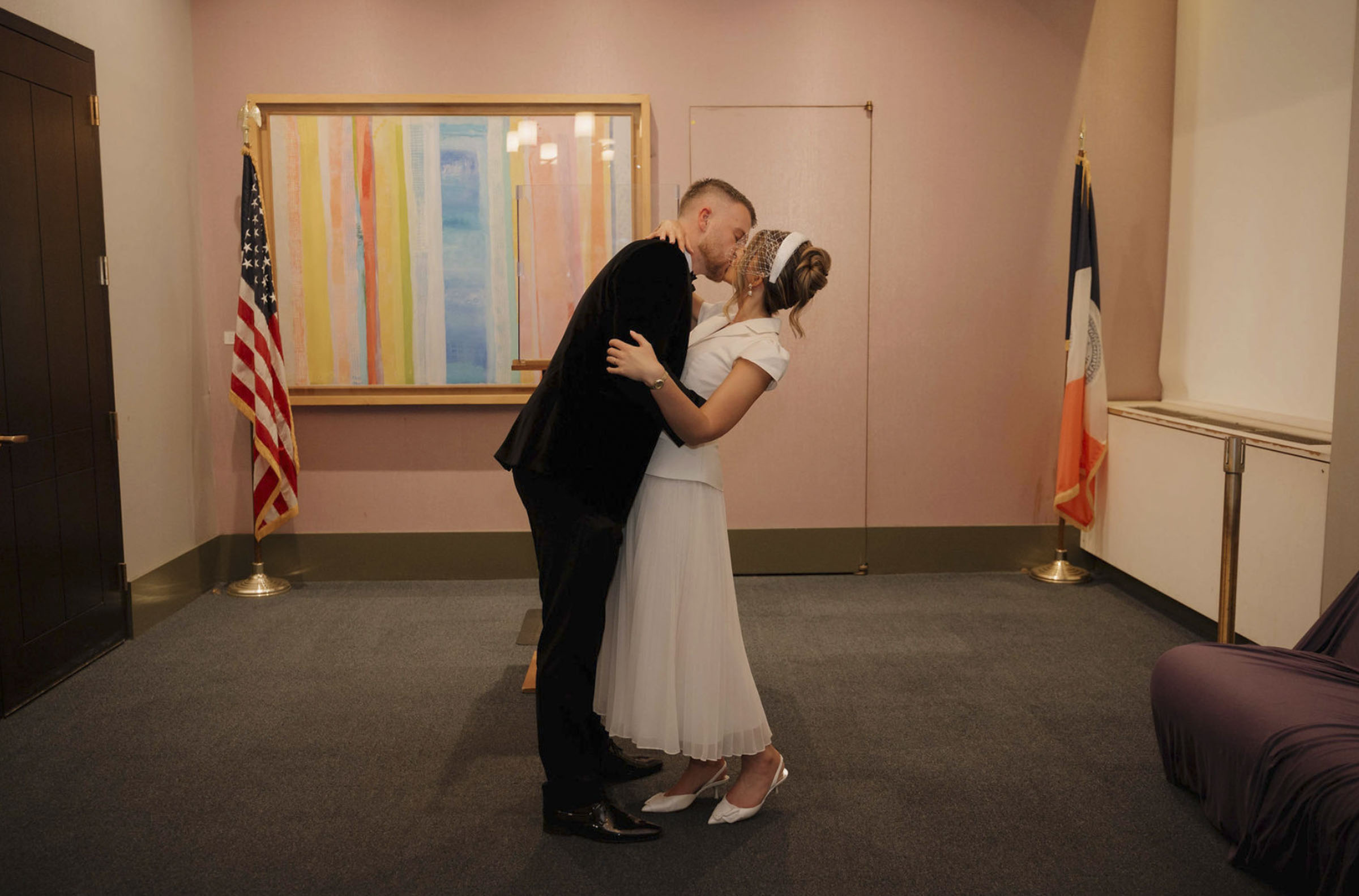nyc couple and wedding photography-5 city hall nyc wedding ceremony photography