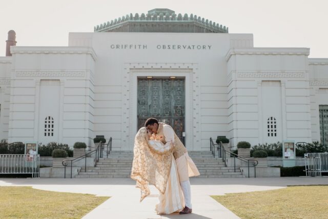 Griffith Observatory wedding photoshoot 🥰❤️